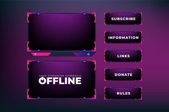 Download Streaming Overlay for Online Gamers - Game Collection