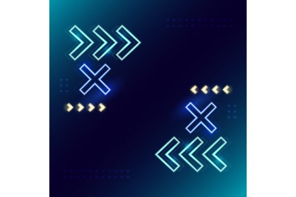 Download Neon Light Effect Design Banner Template - Banner Collection