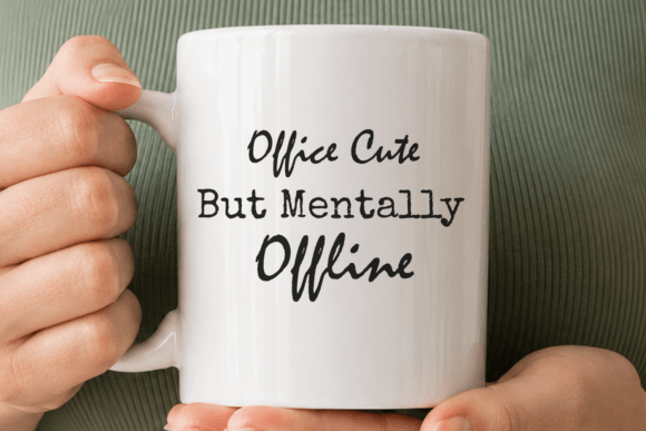 Download Mentally Offline Office SVG - Premium Resources