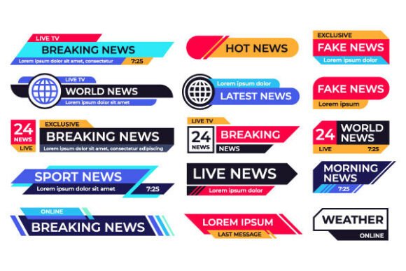 Download Breaking News Banner. Broadcasting - Banner Collection