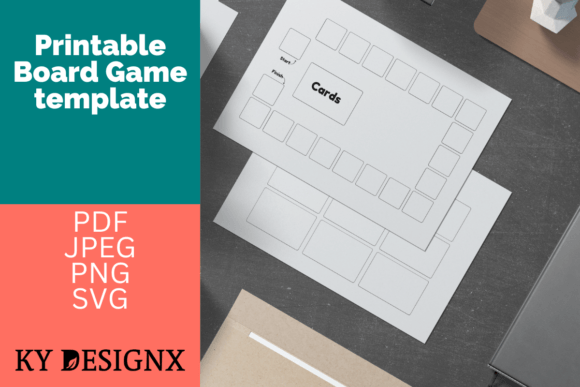 Download Blank DIY Board Game Template - Game Collection
