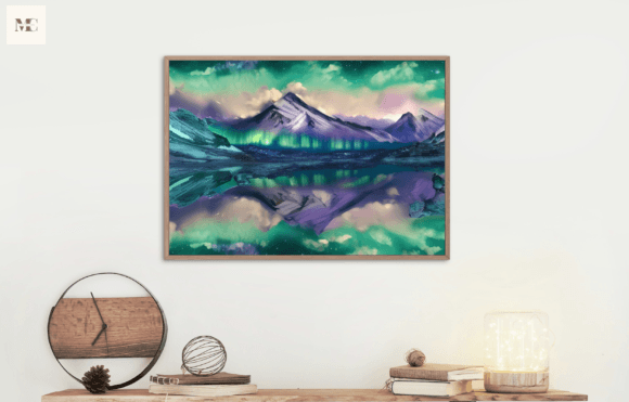 Download Aurora's Reflection Wall Art - Reflection Collection